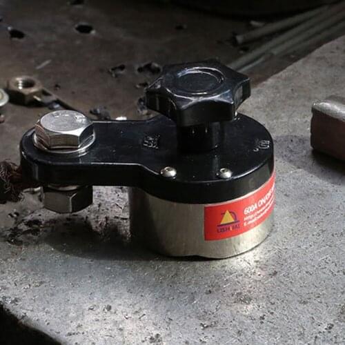 Strong Magnetic NdFeB Welding Ground Clamp MWGC1-300 Rare Earth Switchable Magnet Welding Holder 300A Magnetic Connector