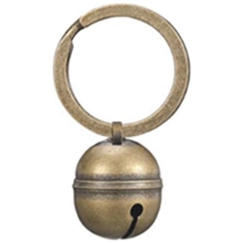 Pet Metal Bells Charms Pendant with Circle for Cats/Dogs Necklace Accessories