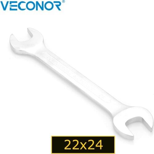 Veconor 22x24mm Metric Double Open End Wrench Chrome Vanadium Universal Double Headed Multi-Function Spanner Repair Hand Tools
