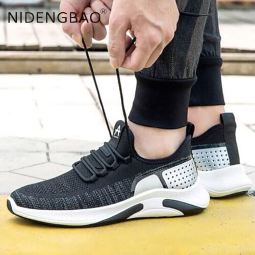 Men Sports Running Shoes Comfortables Breathable Casual Lightweight Running Wear-resistant Gym Shoes Sneakers Jogging