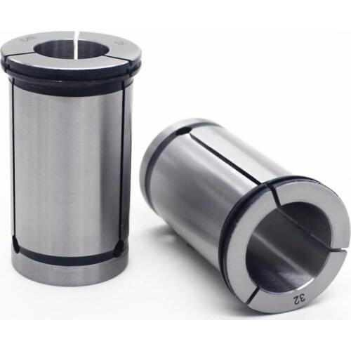 1pc C32 Stainless Steel 3/4/5/6/7/8/9/10/11/12/13/14/15/16/17/18/19/20/21/22/23/24/25mm Clamp Diameter Spring Collet Chuck
