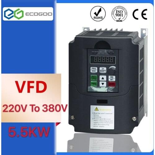 NF9100boost Frequency inverter single phase 220V converter to three phase 380v AC power transformer for motor VFD