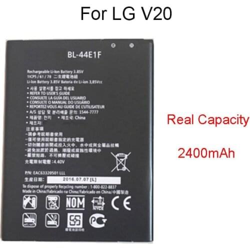 Original Battery BL-44E1F For LG V20 Battery 3200mAh VS995 US996 LS997 H990DS BL44E1F For LG Stylus Phone Replacement Battery