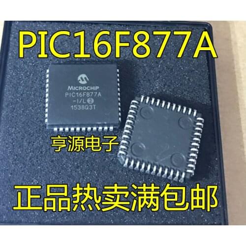 PIC16F877A PIC16F877A-I/L PLCC-44