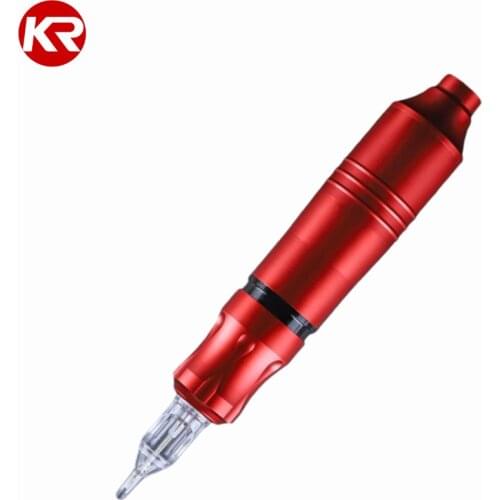 Portable Rotary Tattoo Pen Mabuchi Motor Tattoo Machine Space Aluminum Cartridge Tattoo Gun Equipment Eyebrow Makeup Strong Quie