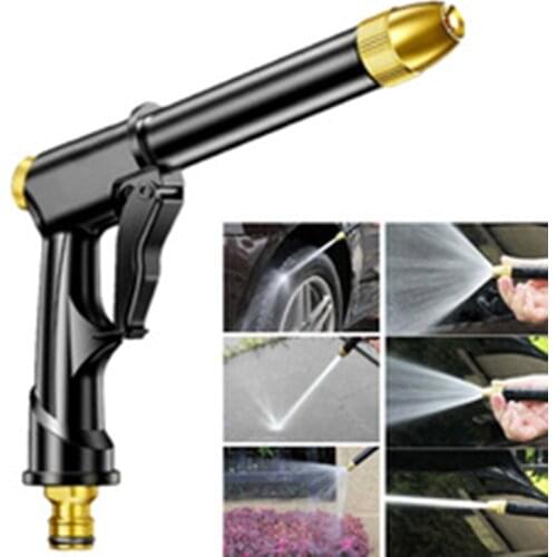 Portable High-pressure Water Gun For Cleaning Car Wash Machine Garden Water Sprinkler Aluminum Alloy Nozzle Car Wash Sprayer