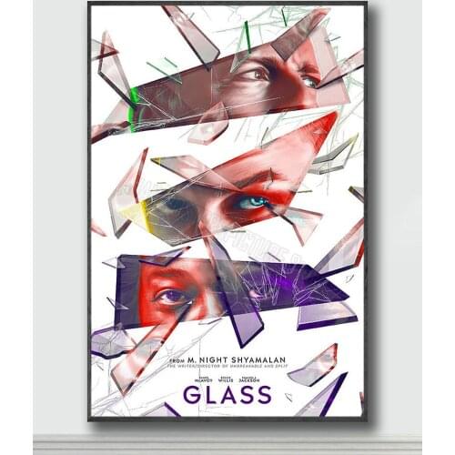 NJ114 Glass Movie 7 Silk Posters and Prints wall art Art Poster Home Decor