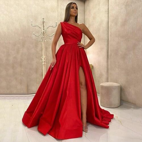 UZN Womens One Shoulder Evening Dresses