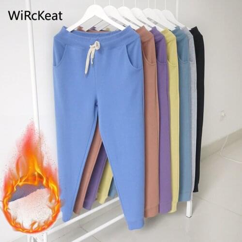 WiRcKeat Women's Velvet Trousers
