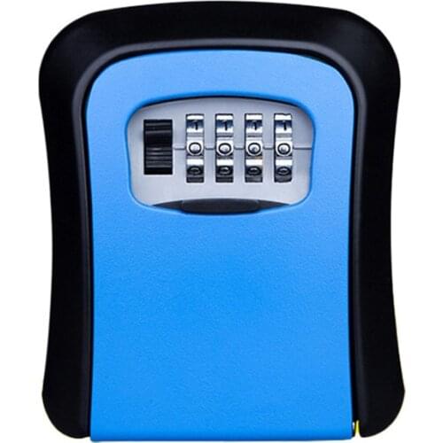 Key Lock Box with Waterproof Case Wall Mount Metal Password Box for Home Business Realtors ASD88