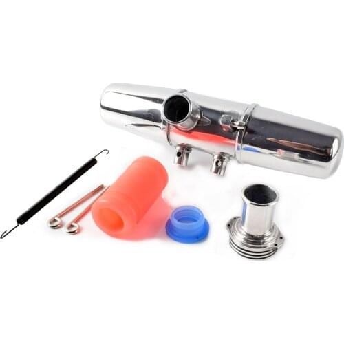 1:8 petrol car, rear double rear row double outlet HPI SAVAGE upgraded exhaust pipe suitable for 4.6/5.9