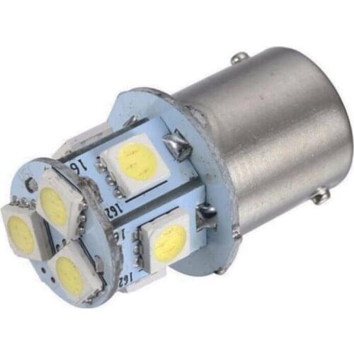 100pcs 1156 BA15S P21W Car LED Lights Auto Vehicle Reverse Turning Lamp Turn Signal DRL 8 5050 SMD DC 12V