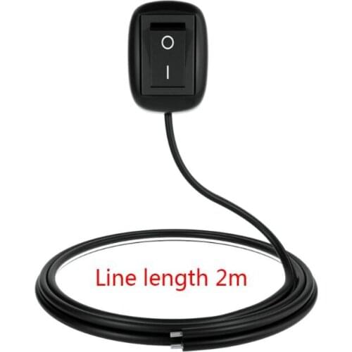 DC 12V Car Switch Paste Type Toggle Switch with Cable for Fog Ring Drive Lights