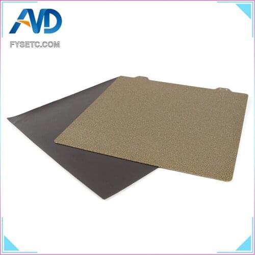 220X220mm Double Sided Textured PEI Spring Steel Sheet + Magnetic B Plate Build Sheet For Anet A8 A6 Wanhao I3 Ender-5