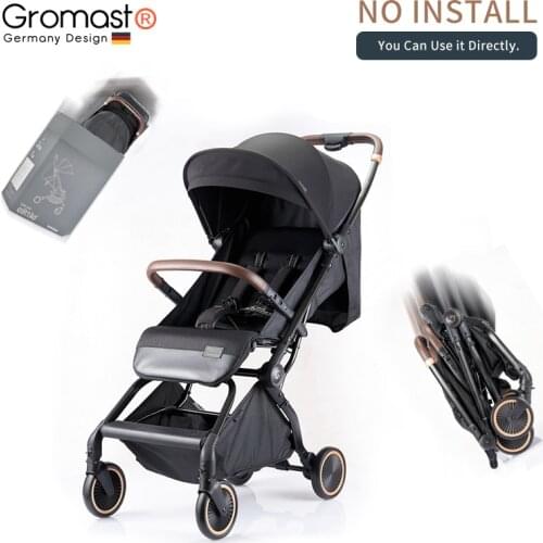 Automatic folding and opening Baby Stroller aboarding baby stroller light and portable Baby Stroller