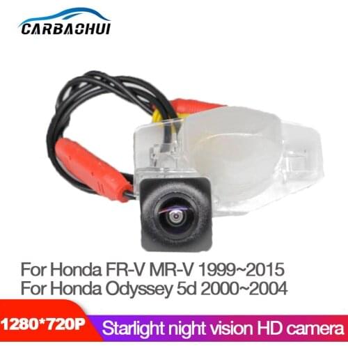 Car Starlight Night Vision hd Rear View Reverse Backup Camera For Honda FR-V MR-V 1999~2015 For Honda Odyssey 5d 2000~2004