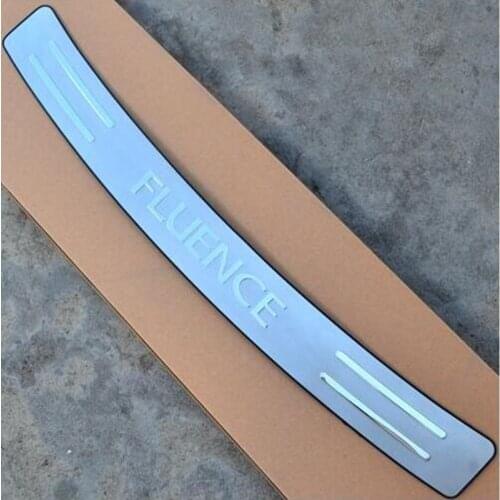 Car accessories stainless steel car Rear bumper Protector Sill fit For Renault Fluence 2011-2019 Car styling