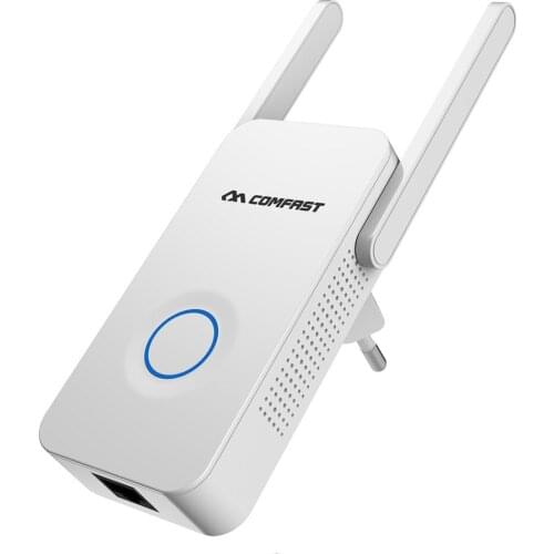 Wireless Wifi Repeater With 5.8G External Antenna 1200M Wireless Relay Router WIFI Strong Signal Amplifier Coverage AP Router