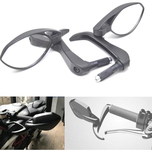 Motorcycle Hand Handguard Protection Brake Clutch Lever Pair Side 22mm Rear View Mirrors For YAMAHA FZ1 FZ6 FZ8 XJ6 R1M FZ6R
