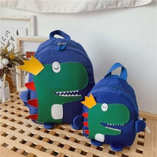 Childrens Backpack 2021 New Korean Cartoon Childrens Backpack Elementary School Childrens Dinosaur Fashion Schoolbag