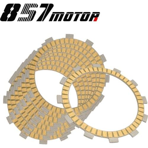 8Pcs Motorcycle Clutch Disc Plate For Yamaha XJ600S XJR400 92-15 FJ600 XJ700 FZ750 FZX700 FZ600 YX600 XJ650 XJ750 XJ900R 82-89