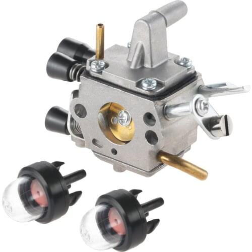 Carburetor Carb With Primer Bulb Pump For STIHL FS400 FS450 FS480 SP400 SP450 SP451 Brush Cutter #4128 120 0607 ZAMA C1Q-S154