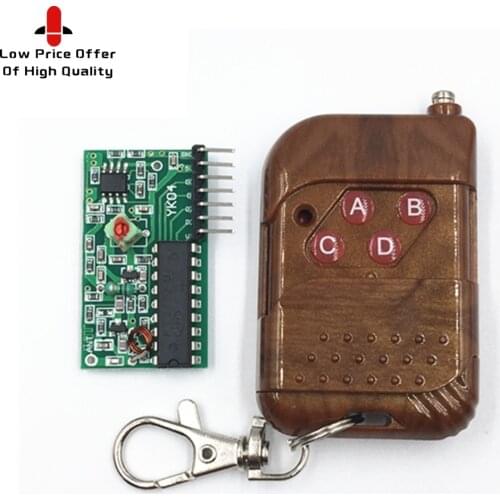 10set IC 2262/2272 4 CH 315Mhz Key Wireless Remote Control Kits Receiver module MODU