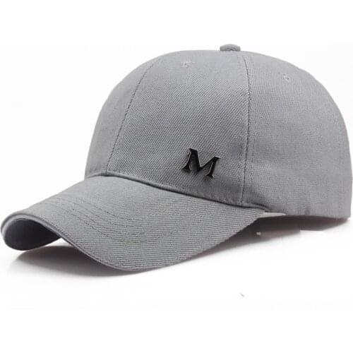 Womens M Metallic Label Baseball Caps For Men Boy Girls 2021 Unisex Multicolor Adjustable Snapback Cap Outdoor Sport Dad Hat