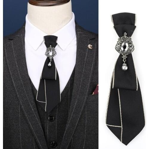 New Style Handmade Bow Tie Mens Suit Formal Dress Korean Version British Bowtie Womens School Uniform Accessories