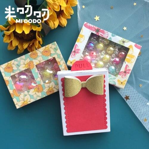 Match Box Cutting Dies 2019 for Scrapbooking Birthday Gift Card Making Paper Craft Midodo New Metal Cutting Dies