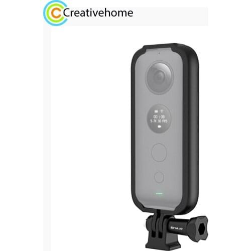 PULUZ ABS Protective Frame for Insta360 ONE X, with Adapter Mount & Screw(Black)