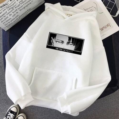 Harajuku Sweatshirt Pullover Women Couple Wear Hoodies Unisex Fashion Casual Japanese Anime Printed Mens Hoody Male Streetwear