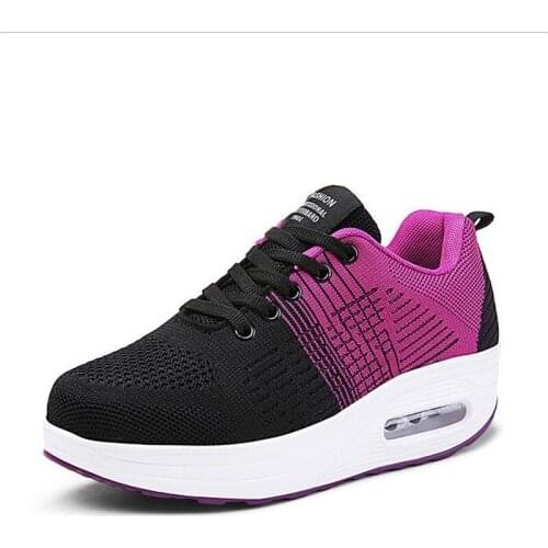 New Women Sneakers Fashion Casual Shoes Woman Comfortable Breathable Mesh Shoes Womens Platform Vulcanized Shoes Woman