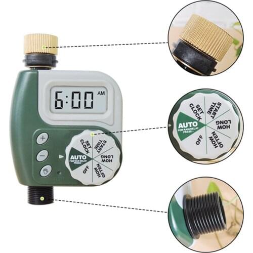 Automatic Intelligent Irrigation Timer Garden Watering Hose Water Sprinkler Irrigation System Agriculture Irrigation Timer Tools