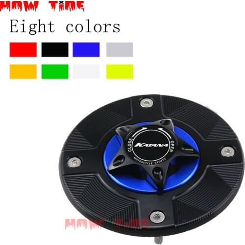 CNC Quick Release Cap for Suzuki KATANA 600 750 1998-2001 Motorcycle Fuel Tank Cap Gasoline Cap CNC Quick Release Cap