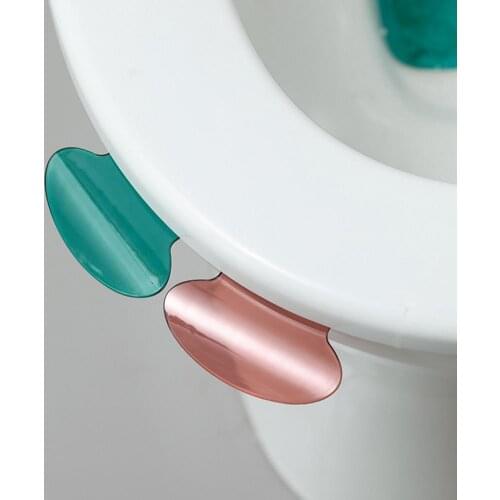 Household Simple Toilet Lid Lifter Super Sticky Labor-Saving Portable Handle Lids Sanitary Not Dirty Hands Bathroom Accessories
