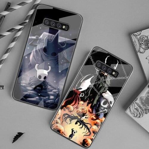 Game Hollow Knight Phone Case Tempered Glass For Samsung S20 Plus S7 S8 S9 S10 Plus Note 8 9 10 Plus