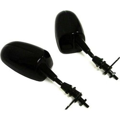 Black Rear View Race Mirror For Suzuki GSXR Hayabusa 1300 Kawasaki Yamaha Honda