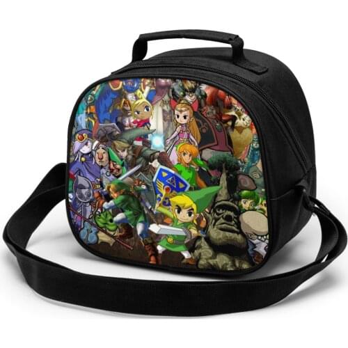 Zelda Children fashion lunch bag thermal insulated bag travel casual insulated picnic bag