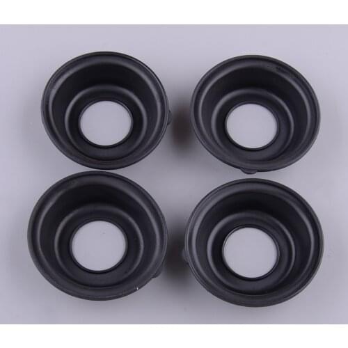 4Pcs Motorcycle Rubber Carburetor Plunger Diaphragm Membrane Fit For Yamaha VMAX1200 VMX12 XVZ13 XVZ1300 VXZ12 XVZ1200