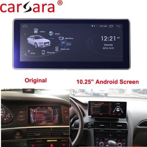Au di A6 Navigation System Eight Cores 4G RAM 64G ROM In Car Multimedia Player Vehicle GPS DVD