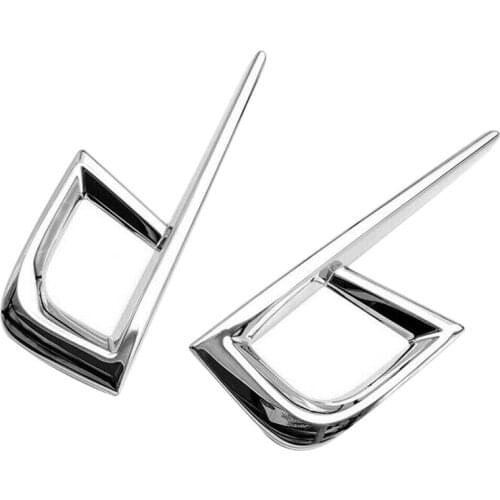 Fit for Honda Odyssey 2018-2020 ABS Car Front Bumper Fog Lamp Cover Front Fog Light Lamp Cover Decor Trim