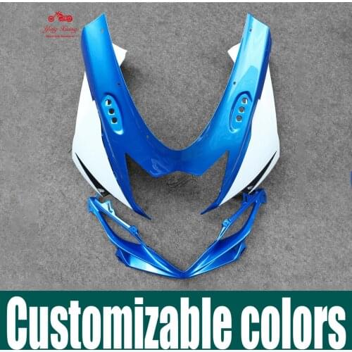 Fit For Suzuki GSXR600 GSX-R 750 2011- 2017 Motorcycle Front Headlight Upper Fairing Cowl Nose GSXR 600 GSXR750 2012 2013 2014