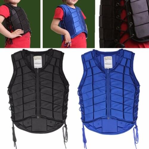 Durable Pro Kid Size Horse Riding Equestrian Body Protective Safety Eventer Vest
