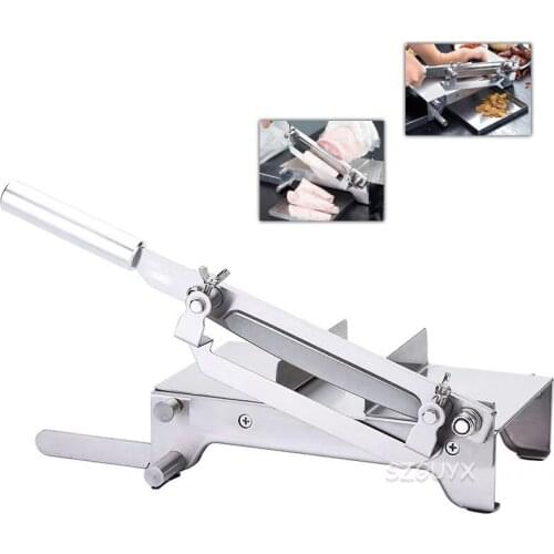 Manual Household, Desktop Slicer, Stainless Steel Cutter, Herbal Medicine,Liquorice, Maca,Ganoderma,Vegetable, Hand Press Tool