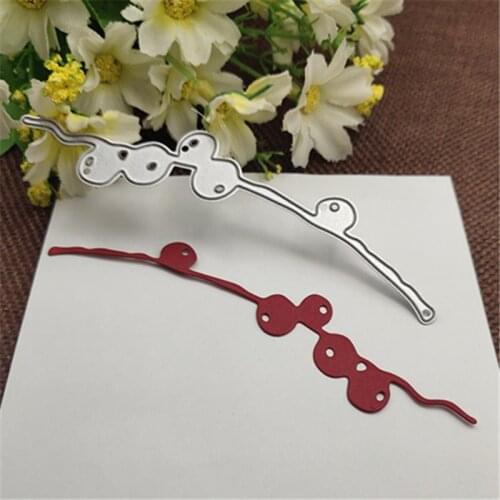 Fruit leaves branch Metal Cutting Dies Stencils For DIY Scrapbooking Decorative Embossing Handcraft Die Cutting Template
