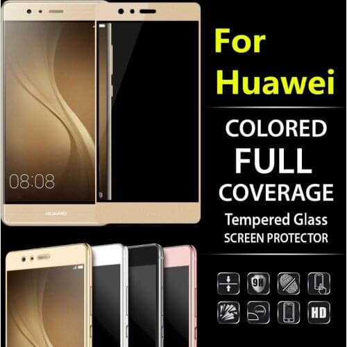 0.26mm Full Cover Tempered Glass For Huawei P10 P9 Lite Mini Mate 10 Pro P8 Lite For Honor 8 Lite 7X 6X Screen Protector Film