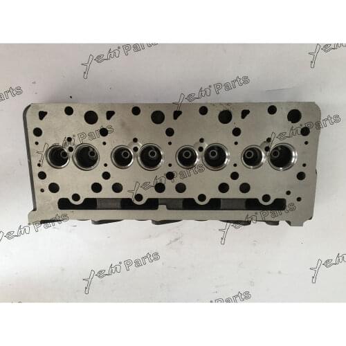 For Kubota engine parts V2203 V2403 Direct injection cylinder head with cylinder head gasket