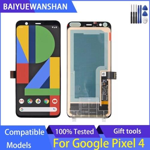 AMOLED For Google Pixel 4 LCD Display Touch Screen Digitizer Assembly Replacement LCD For Google Pixel4 display lcd