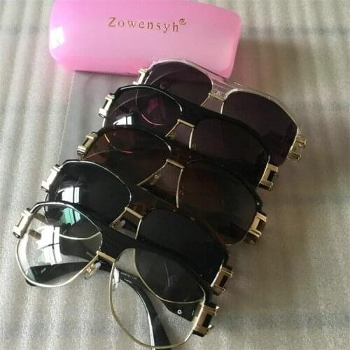 Zowensyh Sunglasses fashion sunglasses Vintage Eyewear Accessories Sun Glasses For Men/Women 671 UV400 sun glasses 5 colors